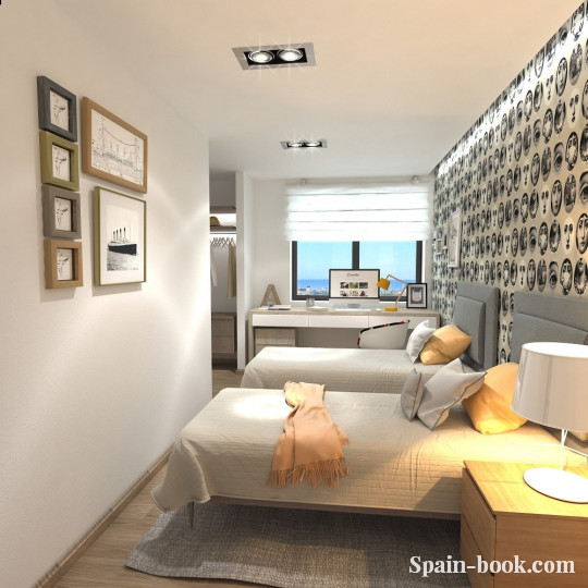 Виллы Современные виллы в резиденциальном жилом комплексе в пригороде Бенидорма, Коста Бланка, Финестрат