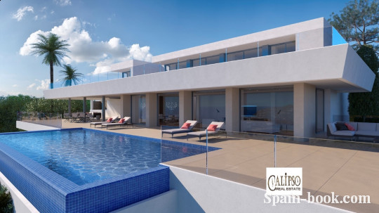 Виллы Эксклюзивная современная вилла в Cumbre del Sol / Кальпе, Коста Бланка, Кумбре дель Соль