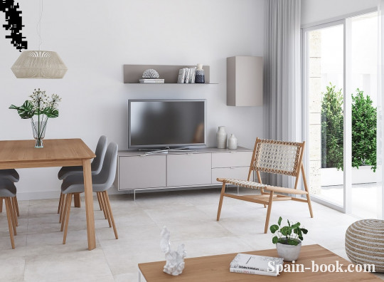 Таунха́ус Новые современные таунхаусы рядом с пляжем в La Rosaleda, Торревьеха, Коста Бланка, Торревьеха