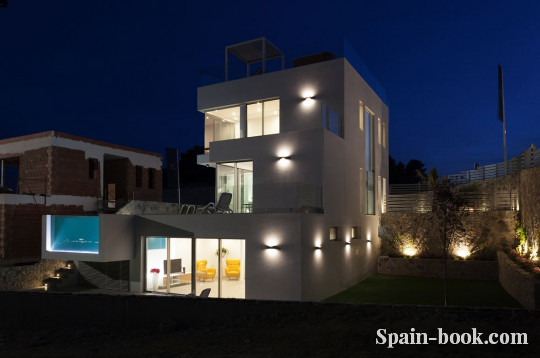 Виллы Эксклюзивные виллы с видом на море в Finestrat \ Бенидорм., Коста Бланка, Финестрат