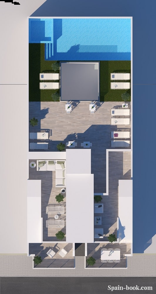 Апартаменты Новые апартаменты на одной из главных улиц Торревьехи, Коста Бланка, Торревьеха