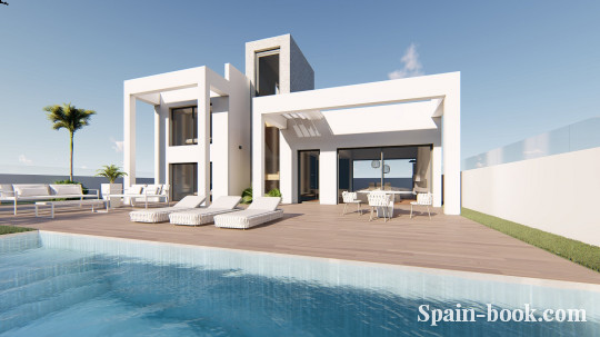 Виллы Виллы в пригороде Бенидорма / Finestrat, Коста Бланка, Финестрат