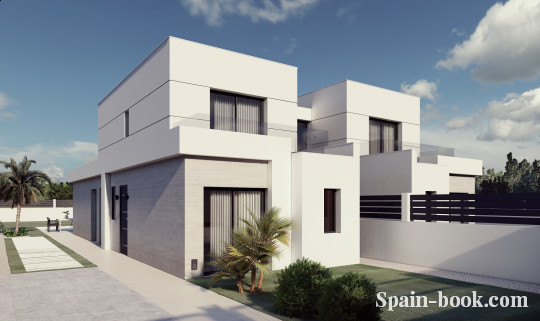 Виллы Современные виллы в красивом пригороде Торревьехи, Лос Балконес, Коста Бланка, Лос Балконес