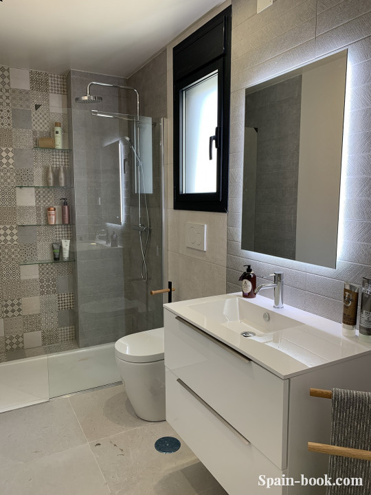 Виллы Современные смежные виллы рядом с пляжем в Santiago de la Ribera / Мурсия, Коста Бланка, Сантьяго-де-ла-Рибера