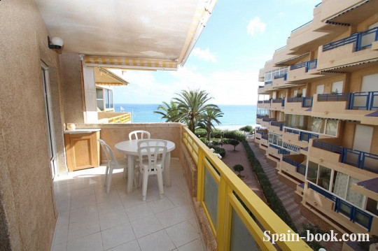 Апартаменты Апартаменты с боковым видом на море в Миль Пальмерас / Ориуэла Коста, Коста Бланка, Миль Пальмерас