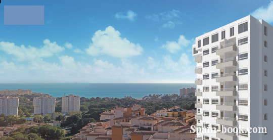 Апартаменты Новые апартаменты с видом на море в Кампоамор / Ориуэла Коста, Коста Бланка, Кампоамор