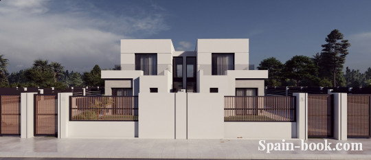 Виллы Современные виллы в красивом пригороде Торревьехи, Лос Балконес, Коста Бланка, Лос Балконес