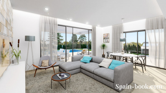 Виллы Новые современные виллы в пригороде Торревьехи, Лос Монтесинос, Коста Бланка, Лос Монтесинос