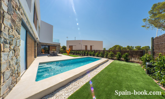 Виллы Новые виллы в пригороде Бенидорма / Finestrat, Коста Бланка, Финестрат