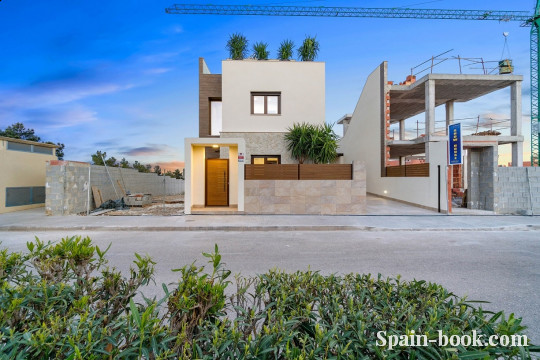 Виллы Новый комплекс вилл в пригороде Торревьехи, Лос Монтесинос, Коста Бланка, Лос Монтесинос