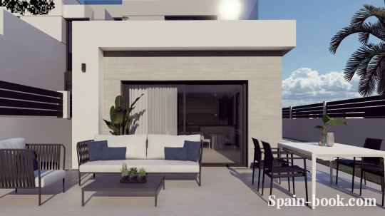 Виллы Современные виллы в красивом пригороде Торревьехи, Лос Балконес, Коста Бланка, Лос Балконес