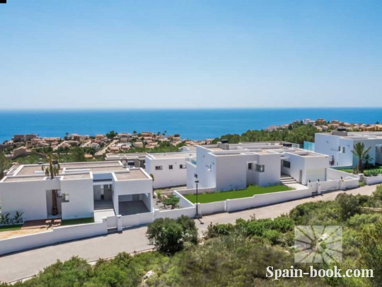 Виллы Новая вилла в Cumbre del Sol / Кальпе, Коста Бланка, Кумбре дель Соль