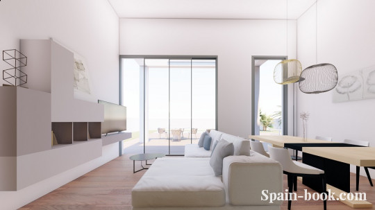 Виллы Виллы в пригороде Бенидорма / Finestrat, Коста Бланка, Финестрат