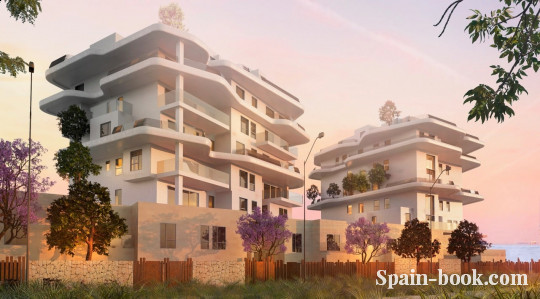 Апартаменты Новый резиденциальный комплекс рядом с пляжем в Вийяхойоса, Коста Бланка, Вильяхойоса