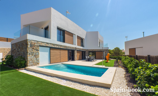 Виллы Новые виллы в пригороде Бенидорма / Finestrat, Коста Бланка, Финестрат