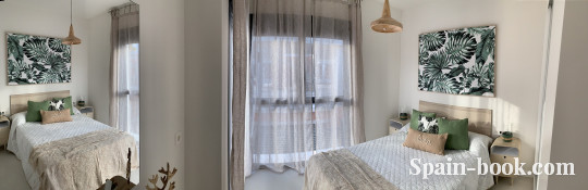 Виллы Современные смежные виллы рядом с пляжем в Santiago de la Ribera / Мурсия, Коста Бланка, Сантьяго-де-ла-Рибера