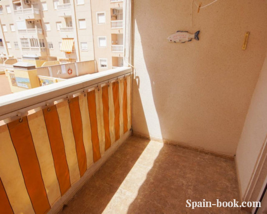 Апартаменты Квартира с видом на коммунальный бассейн в 800м до пляжа и центра Торревьехи, Коста Бланка, Торревьеха