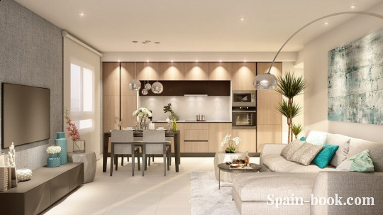 Апартаменты Новый резиденциальный комплекс в Вийямартин / Ориуэла Коста, Коста Бланка, Вийямартин