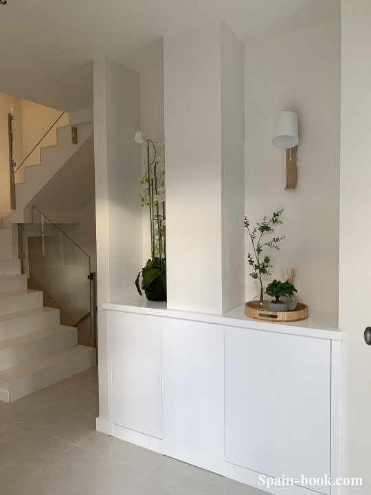 Виллы Современные смежные виллы рядом с пляжем в Santiago de la Ribera / Мурсия, Коста Бланка, Сантьяго-де-ла-Рибера