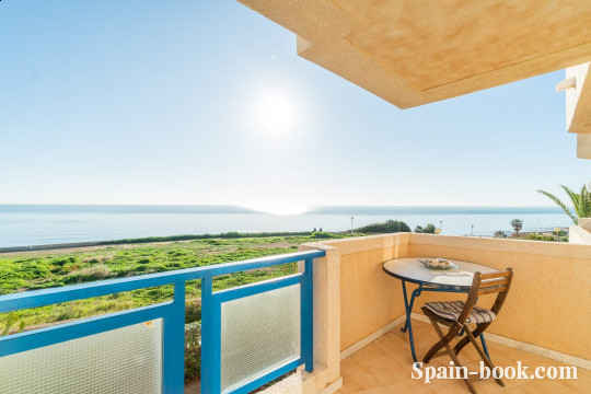 Апартаменты Апартаментs c видом на море в Миль Пальмерас / Ориуэла Коста, Коста Бланка, Миль Пальмерас