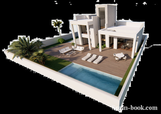 Виллы Виллы в пригороде Бенидорма / Finestrat, Коста Бланка, Финестрат