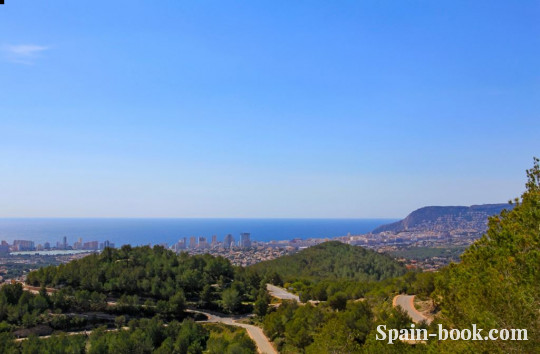 Виллы Вилла с живописным видом на море в Benissa, Коста Бланка, Бенисса