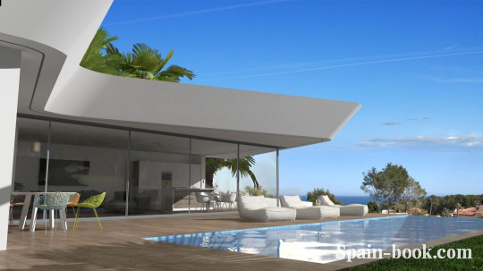 Виллы Величественная вилла c видом на море в Benissa, Коста Бланка, Бенисса