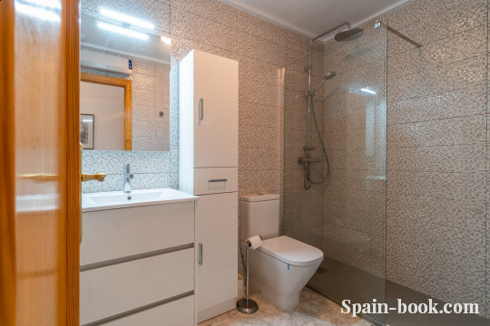 Бунгало Бунгало с садом в 1,5км от пляжа в Плайя Фламенка / Ориуэла Коста, Коста Бланка, Плайя Фламенка