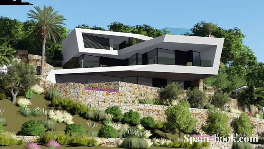 Виллы Роскошная вилла с видом на море пригороде курортного города Бенисса / Кальпе, Коста Бланка, Бенисса