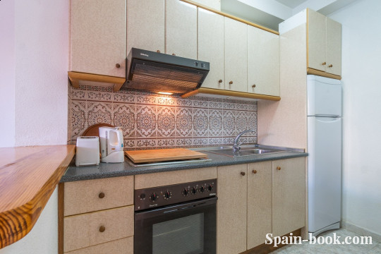 Бунгало Бунгало с садом в 1,5км от пляжа в Плайя Фламенка / Ориуэла Коста, Коста Бланка, Плайя Фламенка