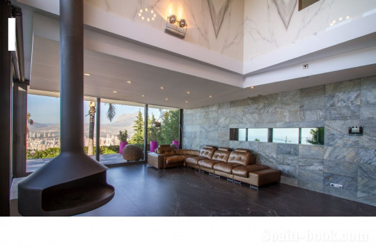 Виллы Вилла класса ЛЮКС с панорамным видом на город Бенидорм, Коста Бланка, Бенидорм