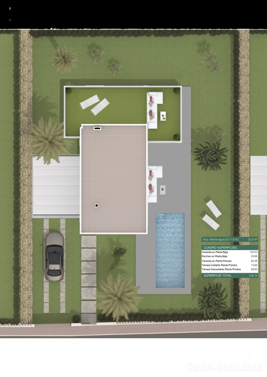 Виллы Большие современные виллы пригороде пригороде Бенидорма, Коста Бланка, Финестрат