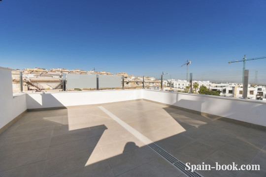 Виллы Новые смежные виллы рядом с гольф-полями в Вийямартин, Ориуэла Коста, Коста Бланка, Вийямартин