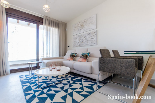 Бунгало Новый проект от одного из ведущих застройщиков Испании, Коста Бланка, Лос Балконес