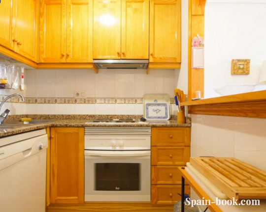 Апартаменты Квартира с видом на коммунальный бассейн в 800м до пляжа и центра Торревьехи, Коста Бланка, Торревьеха