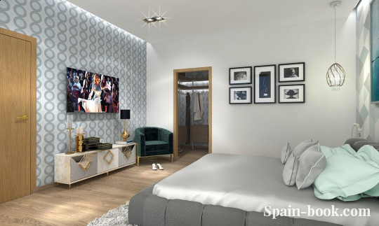 Виллы Современные виллы в резиденциальном жилом комплексе в пригороде Бенидорма, Коста Бланка, Финестрат