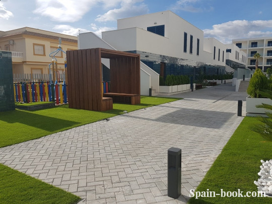 Апартаменты Новый жилой комплекс в 1км от пляжа в Плайя Фламенка, Ориуэла Коста, Коста Бланка, Плайя Фламенка