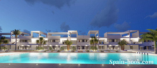 Бунгало Новый комплекс в пригороде Бенидорма / Finestrat, Коста Бланка, Финестрат