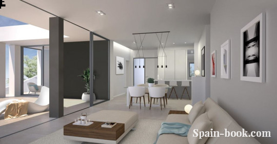 Виллы Новый проект современных вилл в Cumbre del Sol / Кальпе, Коста Бланка, Кумбре дель Соль