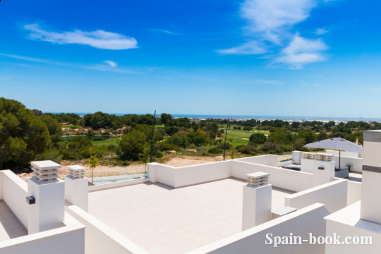 Виллы Новые виллы рядом с гольфом Lo Romero Golf и пляжем в Pilar de la Horadada, Коста Бланка, Пилар де ла Орадада