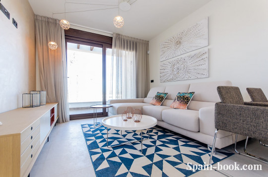 Бунгало Новый проект от одного из ведущих застройщиков Испании, Коста Бланка, Лос Балконес