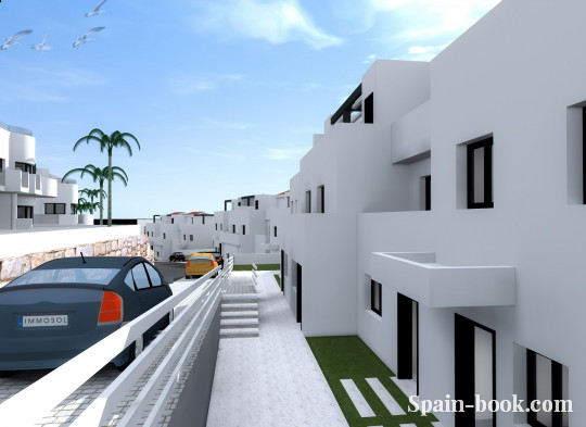 Таунха́ус Таунхаусы в пригороде Бенидорма / Finestrat, Коста Бланка, Финестрат