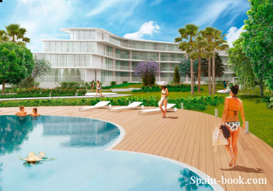 Апартаменты Новые апартаменты в курортном городе Дении, Коста Бланка, Дения