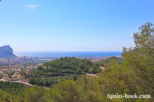 Виллы Вилла с живописным видом на море в Benissa, Коста Бланка, Бенисса