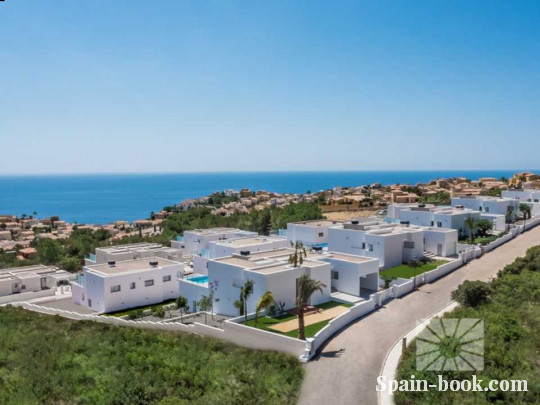 Виллы Новая вилла в Cumbre del Sol / Кальпе, Коста Бланка, Кумбре дель Соль