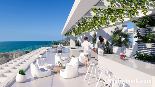 Апартаменты Новый дом в 100м от пляжа в Кальпе, Аликанте, Коста Бланка, Кальпе