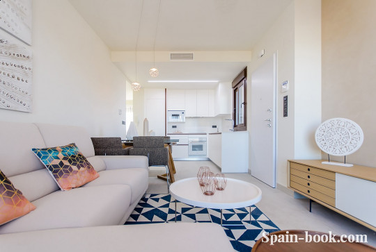 Бунгало Новый проект от одного из ведущих застройщиков Испании, Коста Бланка, Лос Балконес