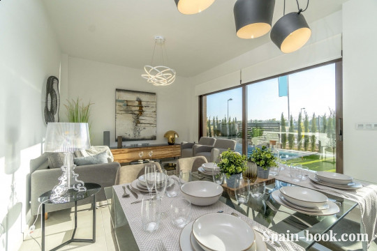 Виллы Новые виллы на второй линии Гольфа Roda Golf в 3км до пляжа Mar Menor / Мурсия, Коста Бланка, Сан Хавьер