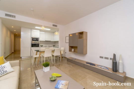 Апартаменты Новые апартаменты на одной из главных улиц Торревьехи, Коста Бланка, Торревьеха