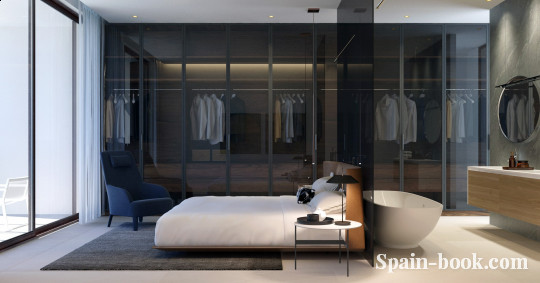 Виллы Современные виллы с видом на море пригороде Бенидорма, Коста Бланка, Бенидорм